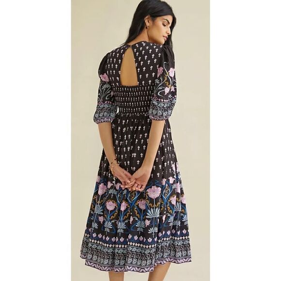 NWT Anthropologie Dasha Smocked MIDI
Dress SZ Small - Picture 2 of 5